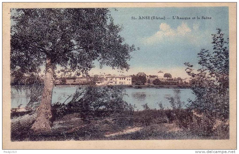Anse - L'Azergue Et La Saone - Anse