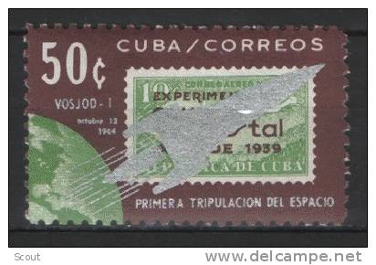 CUBA - 1964 - VOSKHOD 1 - YT 764 ** - South America