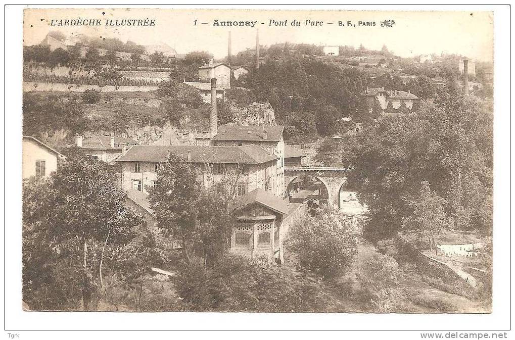 ANNONAY  Pont Du Parc - Annonay