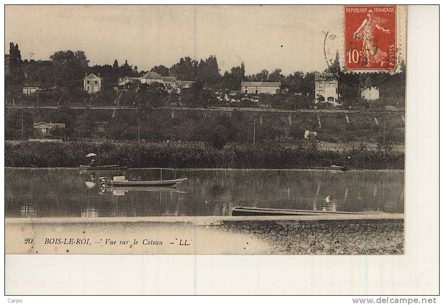 BOIS-le-ROI. - Vue Sur Le Coteau. - Bois Le Roi