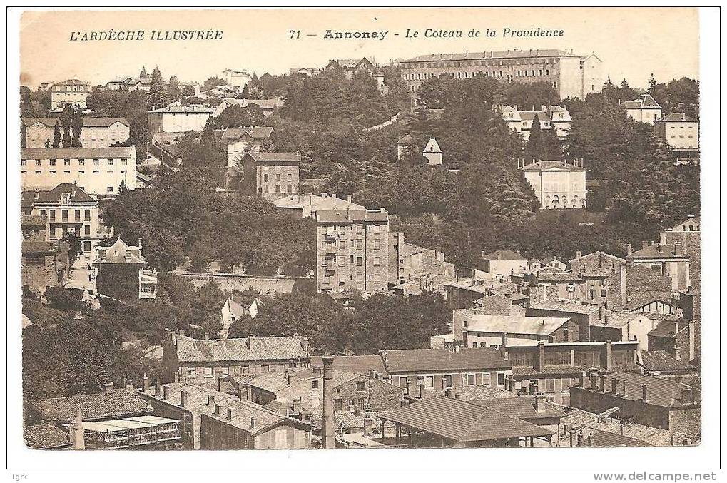 Annonay  Le Coteau De La Providence - Annonay