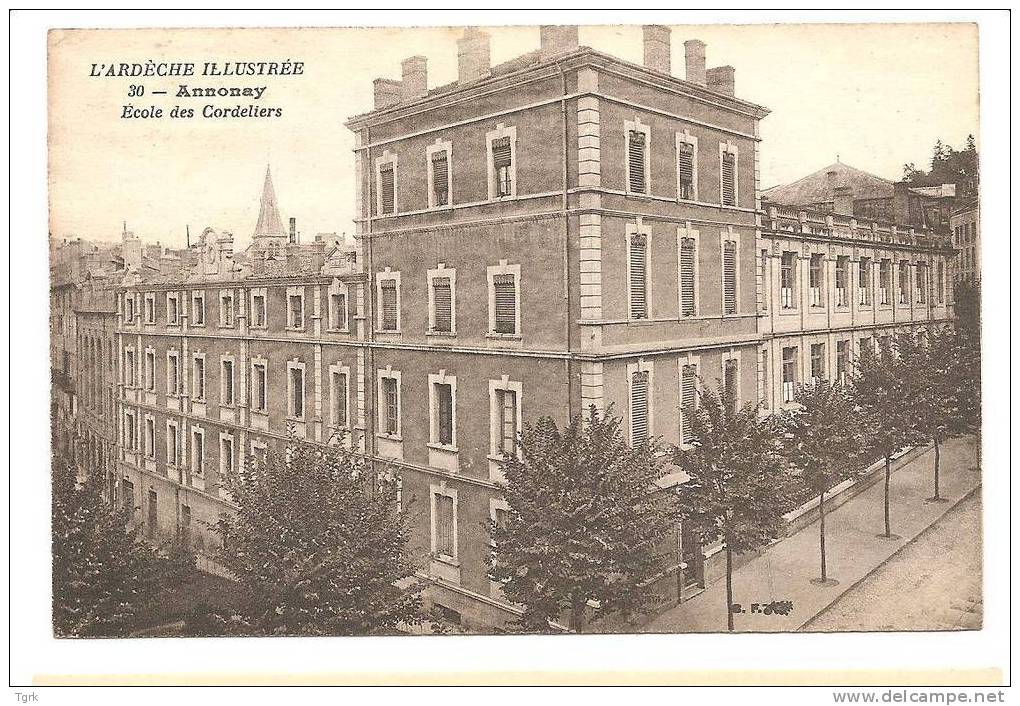 Annonay  école Des Cordeliers - Annonay