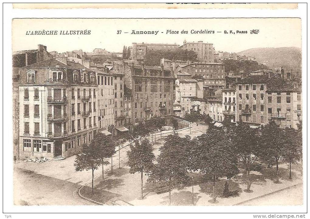 Annonay  Place Des Cordeliers - Annonay