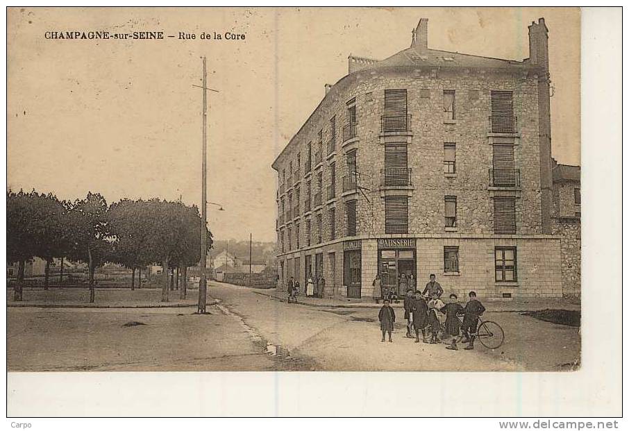 CHAMPAGNE-sur-SEINE. - Rue De La Cure. - Champagne Sur Seine