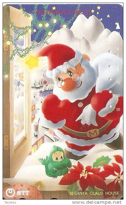 TARJETA DE JAPON DE NAVIDAD DE SANTA CLAUS (CHRISTMAS) - Christmas