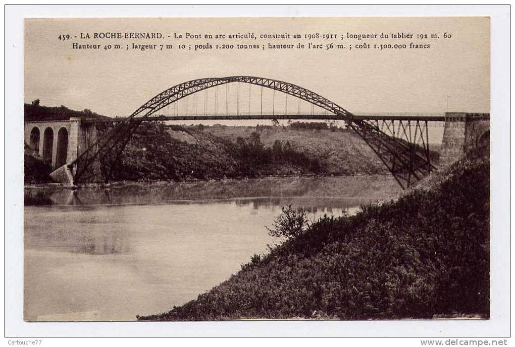 K8 - LA ROCHE-BERNARD - Le Pont En Arc Articulé - La Roche-Bernard