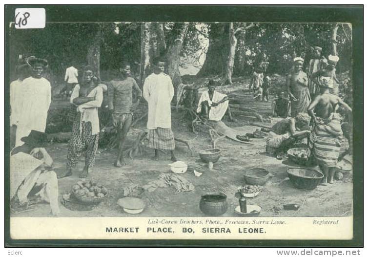 SIERRA LEONE - FREETOWN - MARKET PLACE - TB - Sierra Leone