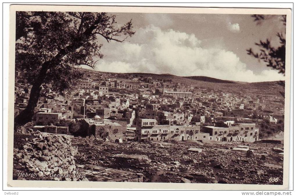 Hebron - Vue Generale - Palestina