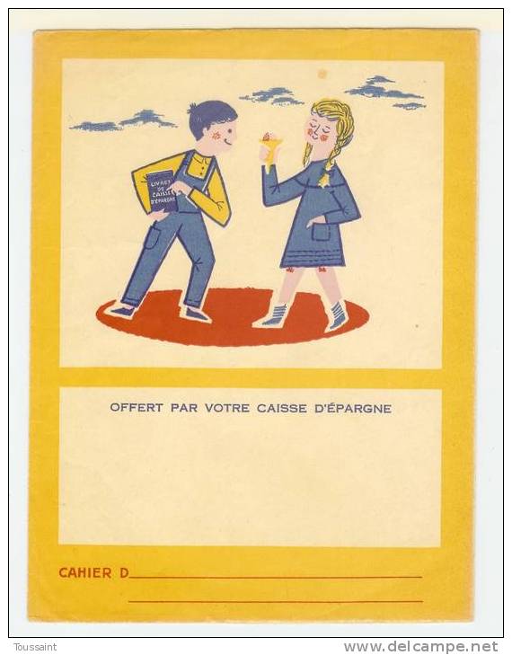 Protège Cahiers Caisse D' Epargne: Livret, Enfants, Code De La Route (07-3425) - Omslagen Van Boeken