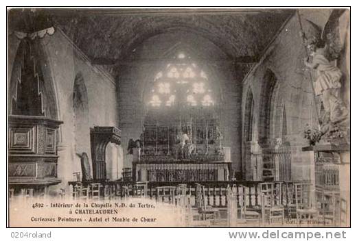 Chatelaudren - Intérieur De La Chapelle N. D. Du Tertre - Châtelaudren