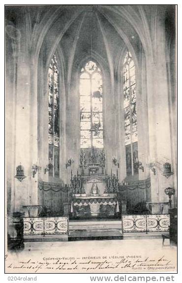 Crépy En Valois - Intérieur De L'Eglise St Denis - Crepy En Valois