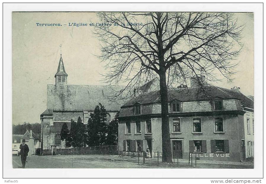 TERVUEREN - L'Eglise Et L'arbre De La Liberté - Tervuren