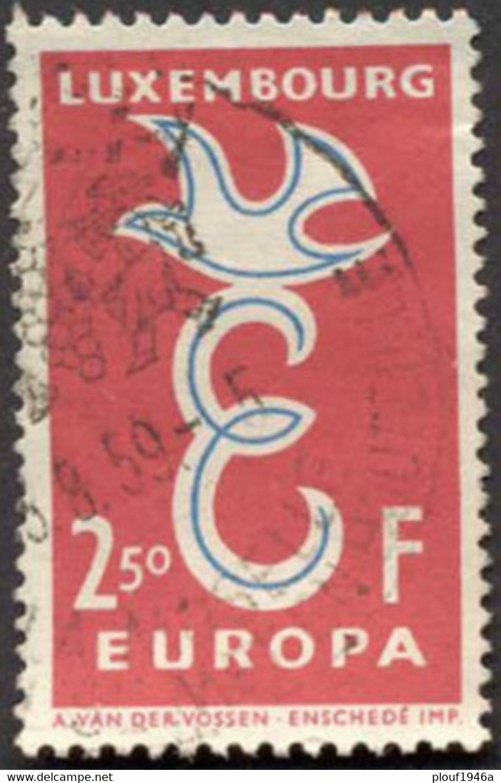 Pays : 286,04 (Luxembourg)  Yvert Et Tellier N° :   548 (o)  [EUROPA] - Used Stamps