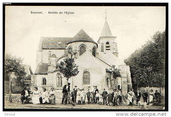 6506 -  Domont   Abside  De L'église - Garges Les Gonesses