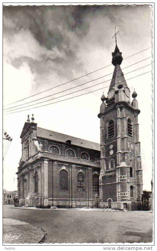 Carte Postale  59.   Condé-sur-l'Escaut  L'église St-Wasnon - Conde Sur Escaut