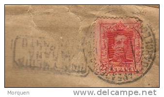 Carta Barcelona 1926. Ferrocarril Apeadreo Paseo Gracia - Cartas & Documentos