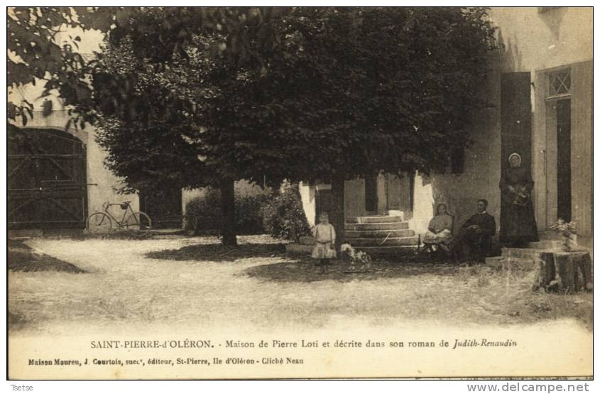 Saint-Pierre-d'Oléron - Maison De Pierre Loti ( Animée ) - Saint-Pierre-d'Oleron