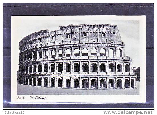 ITALIE - Rome - Il Colosseo - Colisée