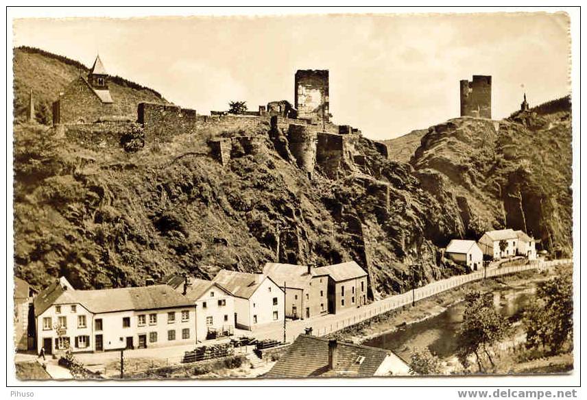 B973  ESCH S / SURE : Vue Sur Le Village Et Le Chateau - Esch-Sauer