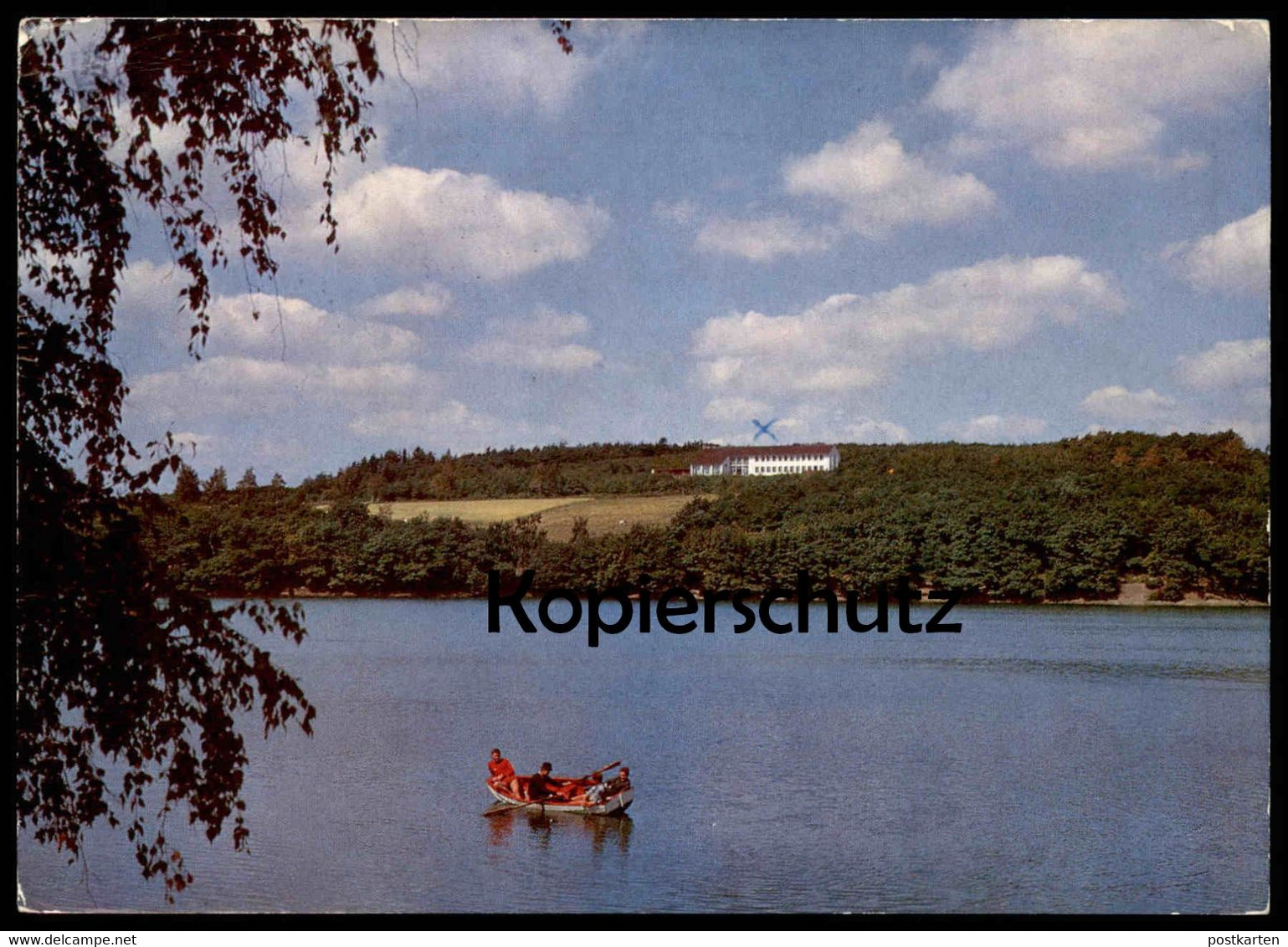 ÄLTERE POSTKARTE KIRCHHEIM BEI EUSKIRCHEN JUGENDHEIM STEINBACHTALSPERRE Talsperre Barrage Ansichtskarte Cpa Postcard - Euskirchen