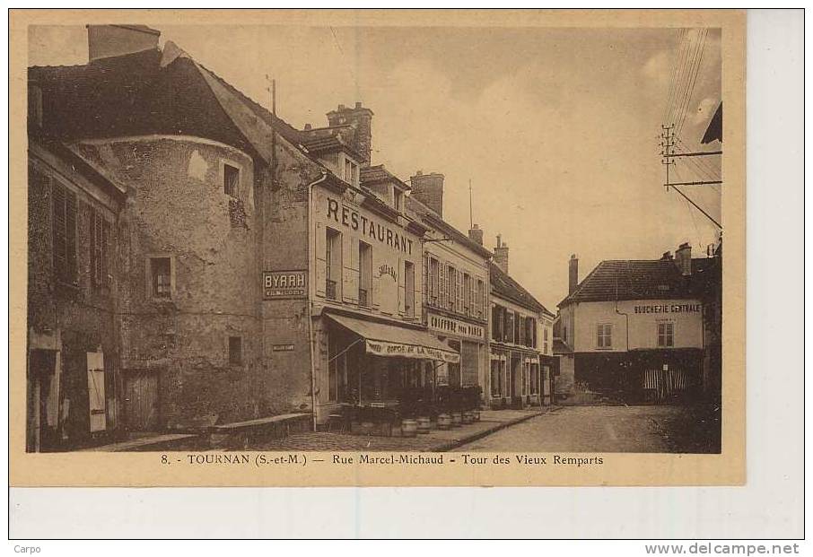 TOURNAN - Rue Marcel-Michaud - Tour Des Vieux Remparts. - Tournan En Brie