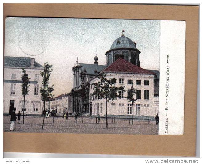 MECHELEN MALINES EGLISE NOTRE DAME D'HANSWYCK COLORISEE - Mechelen