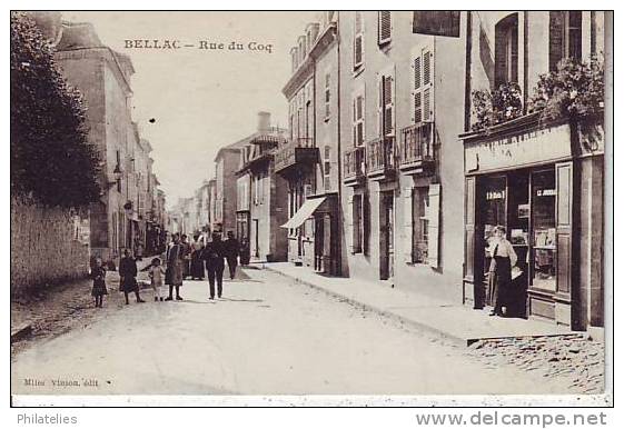 BELLAC  RUE DU COQ - Bellac