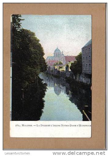 MECHELEN MALINES EGLISE NOTRE DAME D'HANSWYCK COLORISEE 2814 - Mechelen