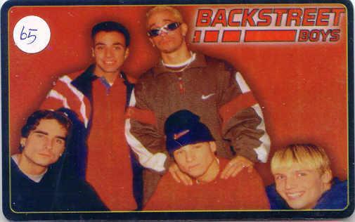 Backstreet Boys On Phonecard             (65) - Muziek