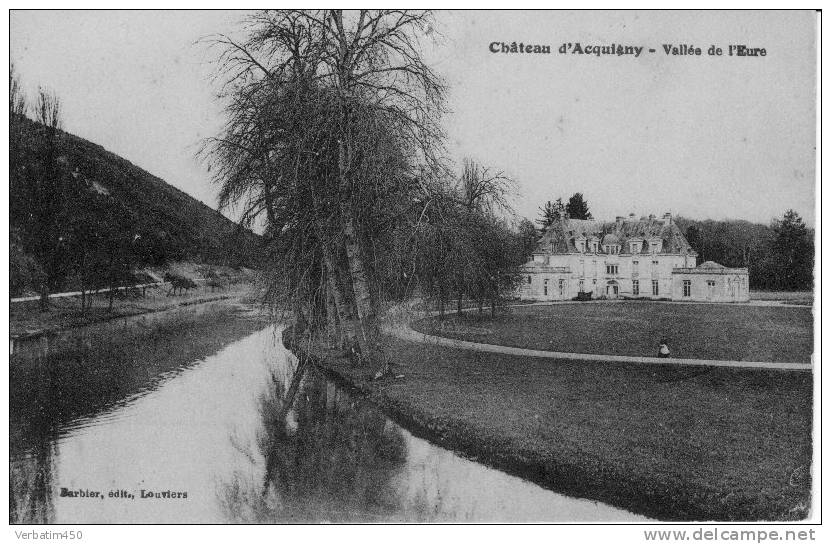 CHATEAU D´ACQUIGNY..VALLEE DE L EURE..1928..BARBIER EDIT - Acquigny