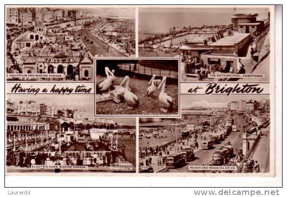 Old Card Of Brighton  - Carte Ancienne De Brighton - Brighton