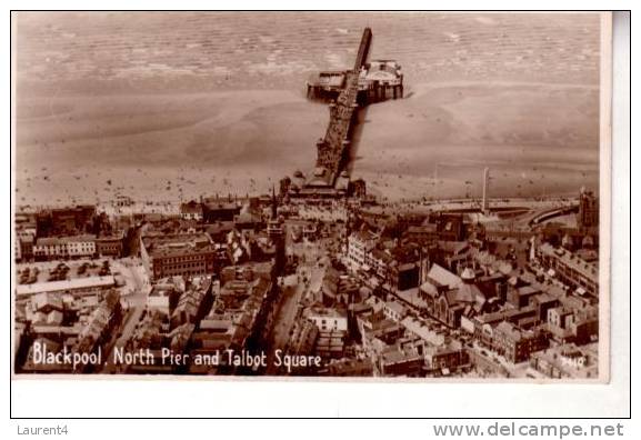 Old Card Of Blackpool  - Carte Ancienne De Blackpool - Blackpool