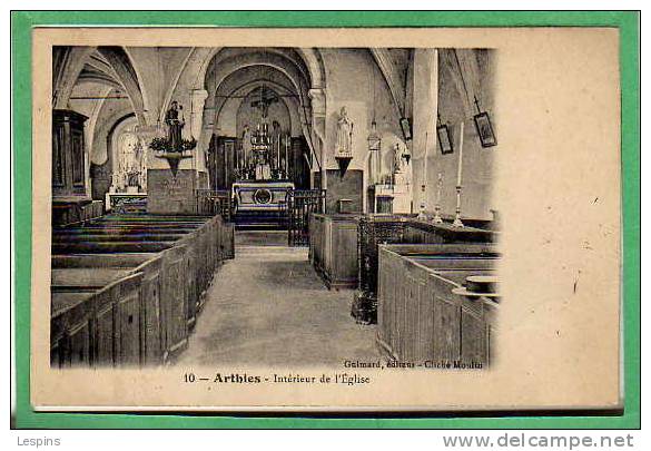 ARTHIES --  Intérieur De L'Eglise - Arthies