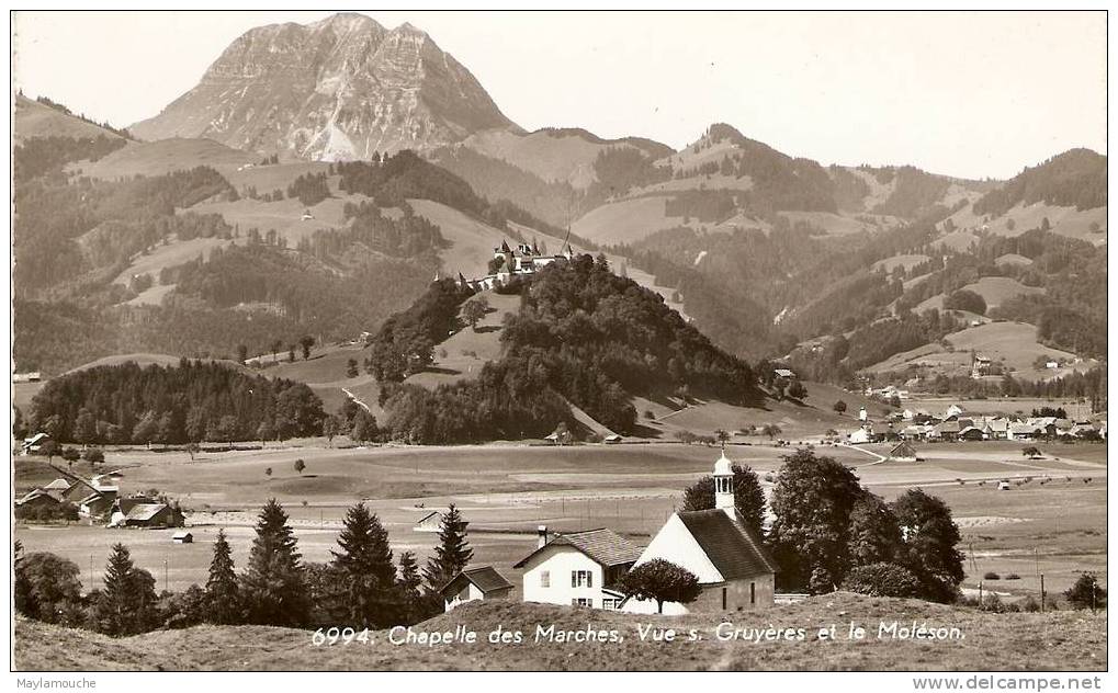 Chapelle Des Marches Gruyeres Moleson - Gruyères