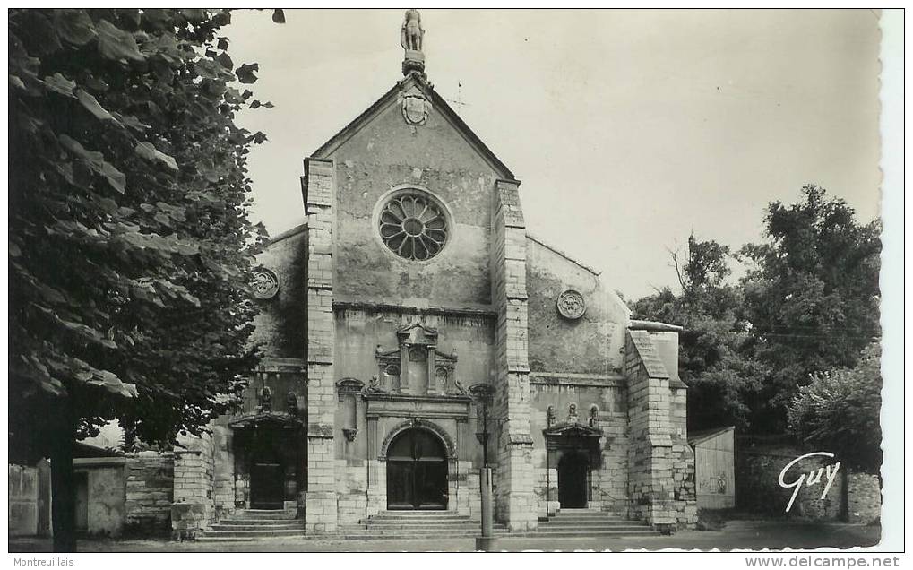 VILLENEUVE-SAINT-GEORGES, L'église Saint-Georges, écrite, Timbrée, N° 9.503 - Villeneuve Saint Georges