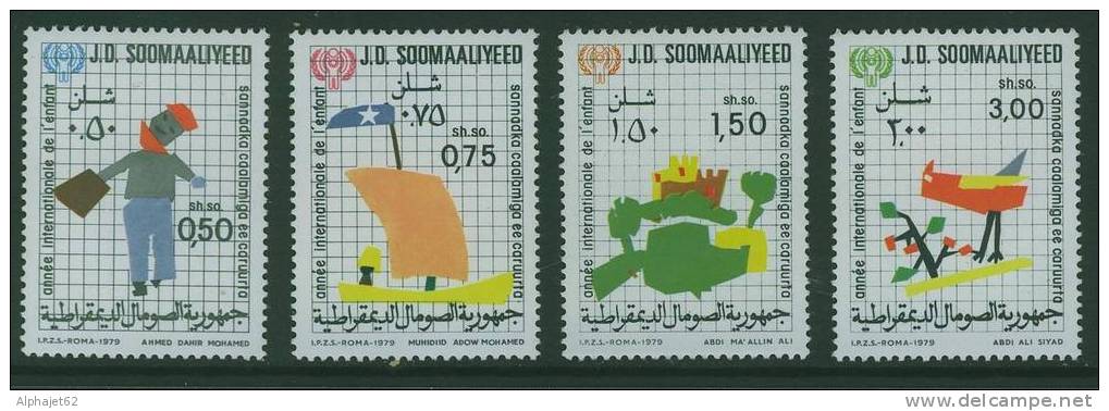 Année De L'enfant - SOMALIE - Dessins D'enfants - 1979 - N° 235 à 238 ** - Série Complète - Somalia (1960-...)