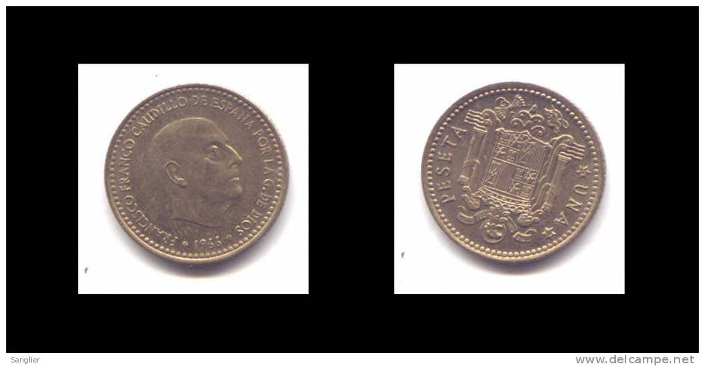 1PESETA 1966-71 - 1 Peseta