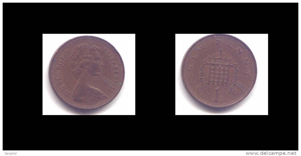 1 NEW PENNY 1971 - 1 Penny & 1 New Penny