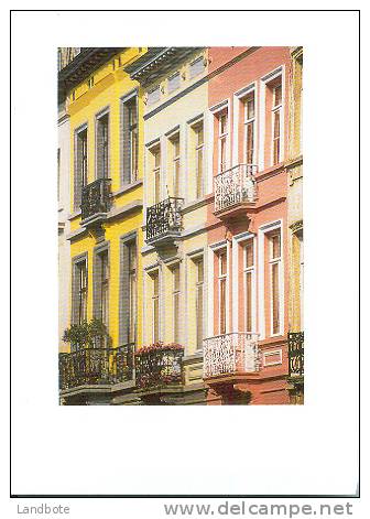 L'art De Vivre à Bruxelles Facades Colorés, Commune De Ixelles - Ixelles - Elsene