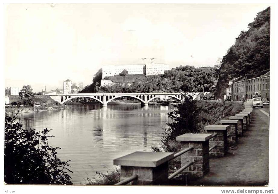 B1285   HUY : Le Pont Du Chemin De Fer, Le Fort - Hoei