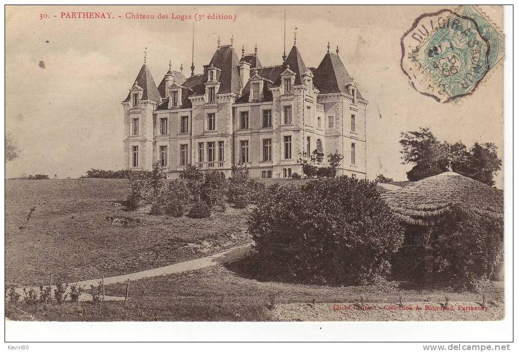 79 PARTHENAY Château Des Oges ( 3é édition) - Parthenay
