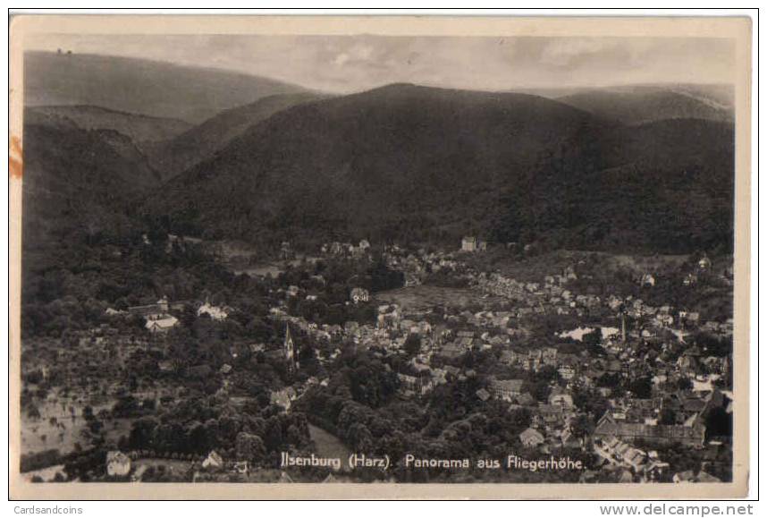 AK Ilsenburg - Panorama Aus Fliegerhöhe - Unterharz