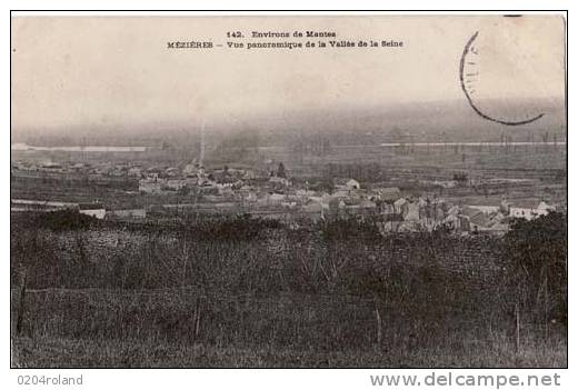 Mézières - Vue Paoramique De La Vallée De La Seine - Mantes La Ville