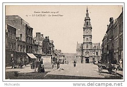 CPA 59 LE CATEAU - La Grand Place - Le Cateau
