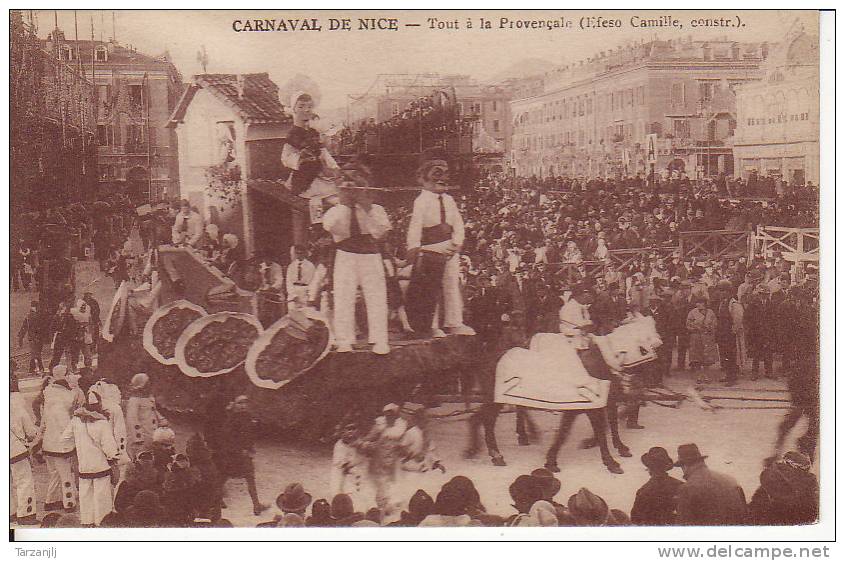 CPA Du Carnaval De Nice  (Alpes Maritimes 06): Tout à La Provençale (Efeso Camille, Constr.) - Karneval - Fasching