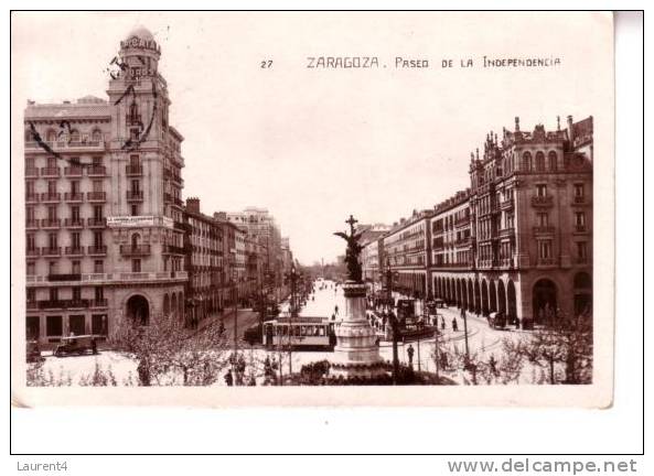 Old Zaragoza Postcards - Cartes Ancienne De Sarazoga - Zaragoza