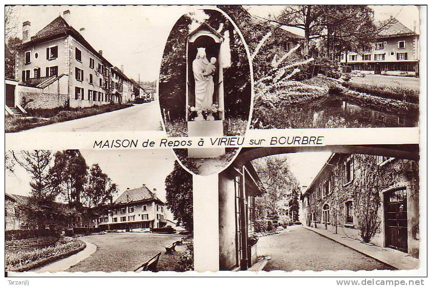 CPSM De Virieu Sur Bourbre (Isère 38): Maison De Repos - Virieu