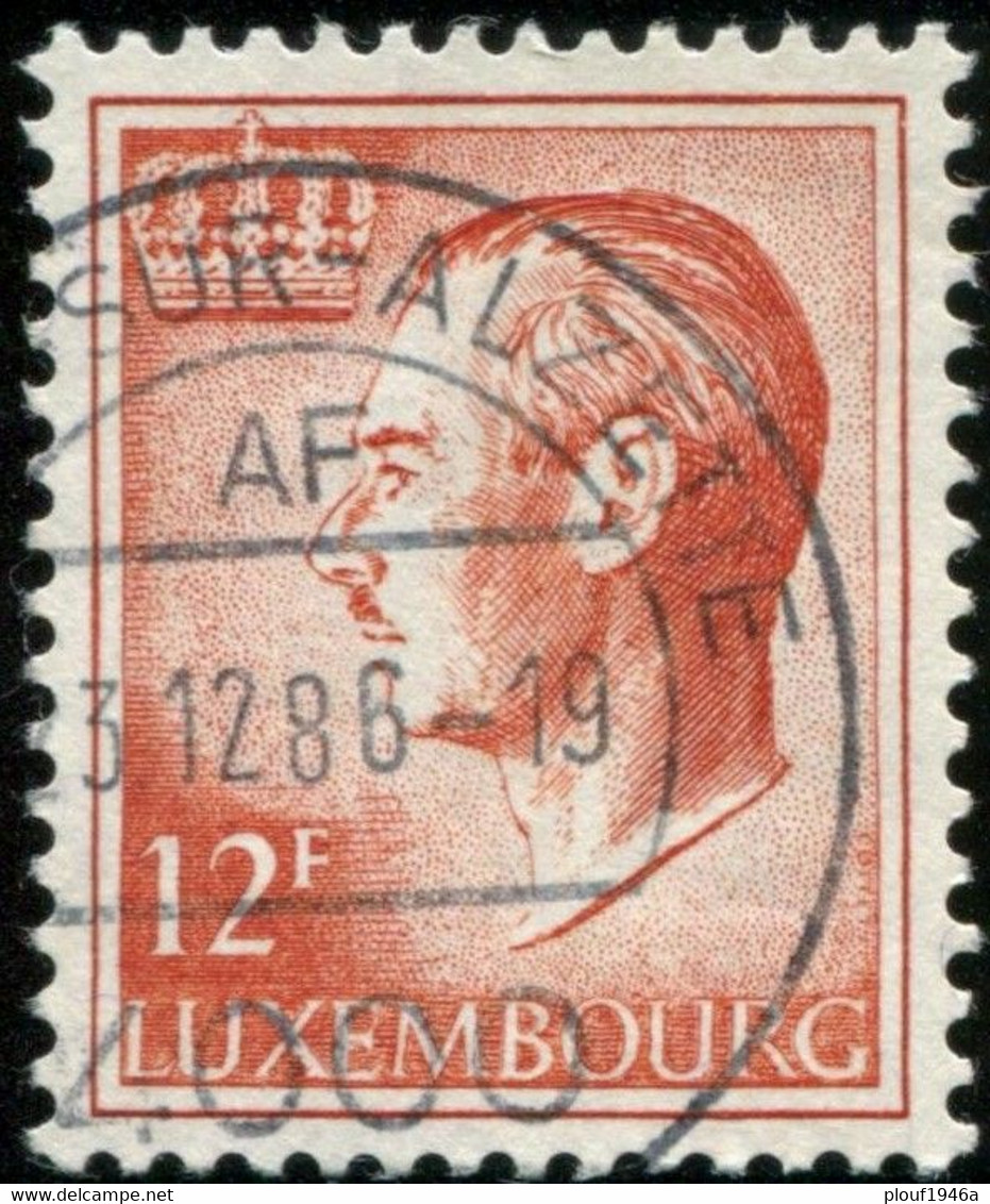Pays : 286,05 (Luxembourg)  Yvert Et Tellier N° :   870 A (o)  Blanc - 1965-91 Jean
