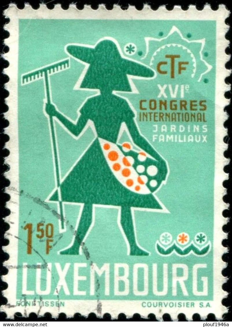 Pays : 286,05 (Luxembourg)  Yvert Et Tellier N° :   707 (o) - Used Stamps