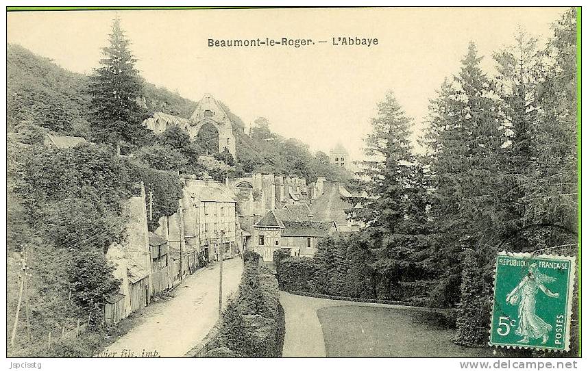 BEAUMONT LE ROGER  L'Abbaye - Beaumont-le-Roger